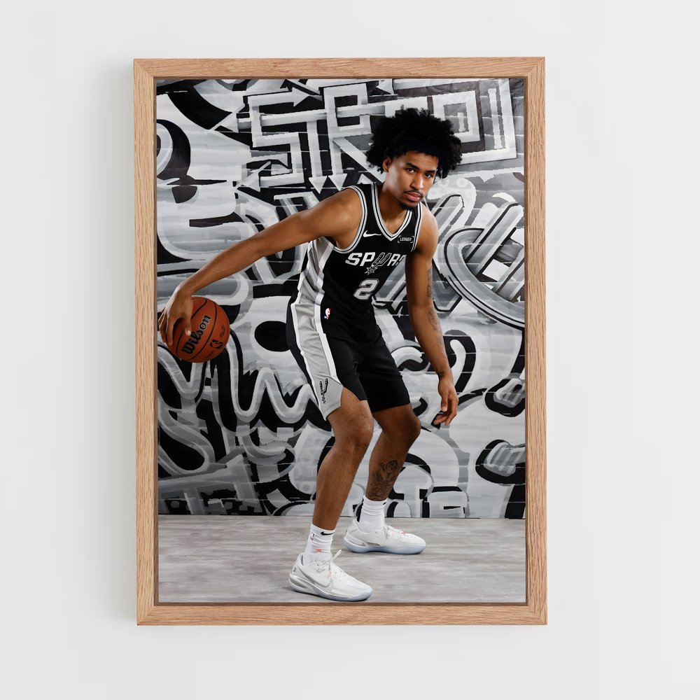 Poster Dylan harper – affiche Basketball (vue 4)